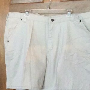Lee Khaki Carpenter Jean Shorts, new with tags